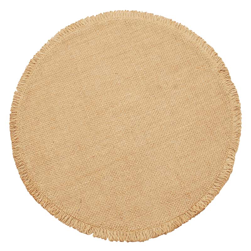 Walton & Co Natural Circular Jute Placemat image 0