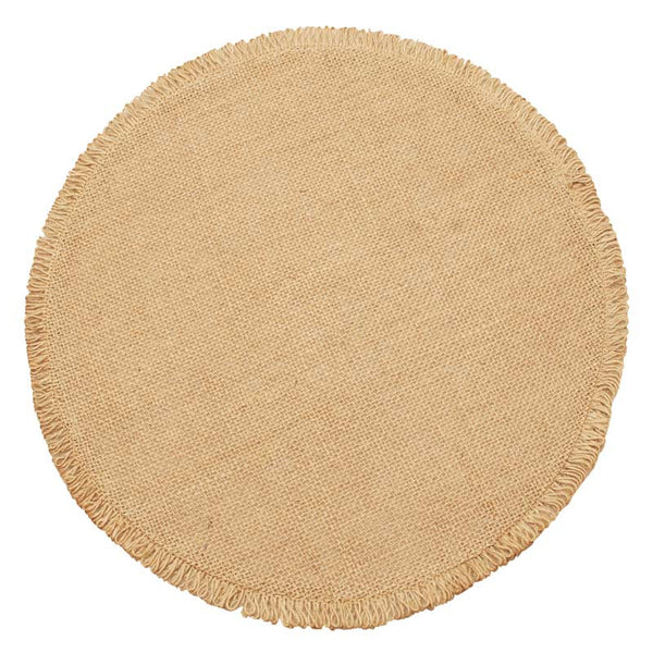 Walton & Co Natural Circular Jute Placemat image 0