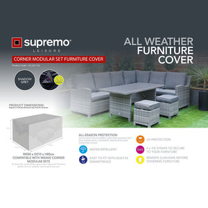 Supremo Cover for Woven Corner Modular Set, 260 x 210cm image 1