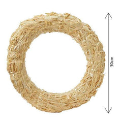 APAC Straw Wreath (30cm) image 0