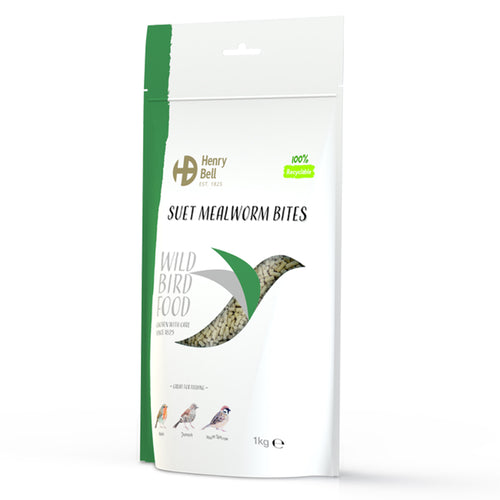 Henry Bell Suet Mealworm Bites - 1kg image
