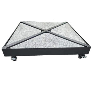 Bramblecrest Cantilever Parasol Base Frame with Wheels (Granite not included) image 3