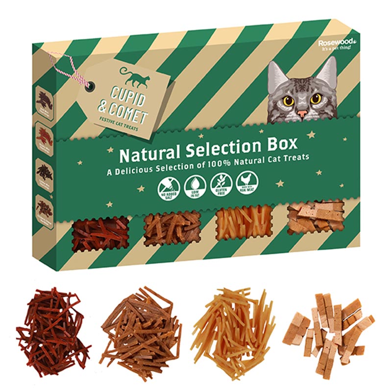 Cupid & Comet Natural Selection Box for Cats image 0