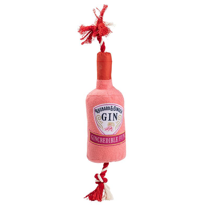 House of Paws Pink Gin Rope Dog Toy image 0