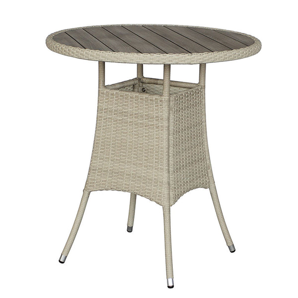 Bramblecrest Tetbury Round 4 Seat Garden Bar Set in Nutmeg Rattan image 10