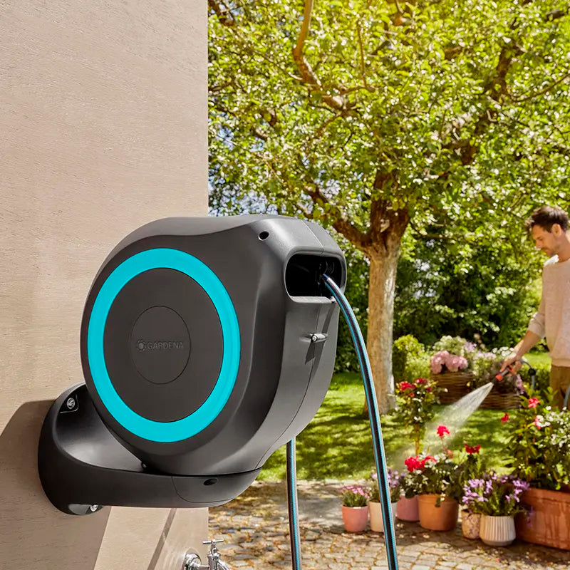 GARDENA Wall-Mounted RollUp Hose Box & Hose (20m) image 0