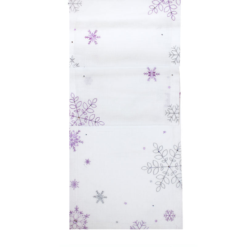 Peggy Wilkins Silver Sparkle Table Runner image 0