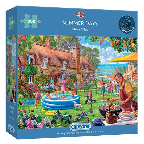 Gibsons Summer Days 1000 Piece Jigsaw Puzzle image 2