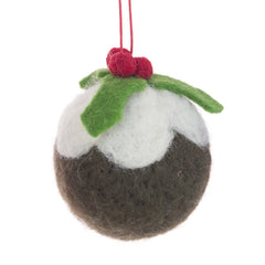 Floralsilk Felt Christmas Pudding image 0