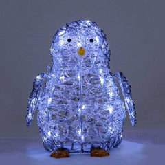 Lumineo LED Flashing Acrylic Penguin image 0