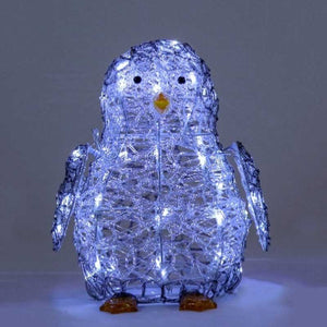 Lumineo LED Flashing Acrylic Penguin image 0