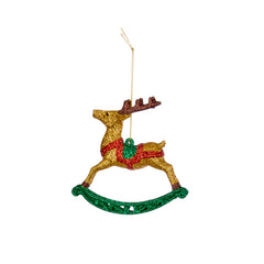 Three Kings Rocking Reindeer Pendant image 0
