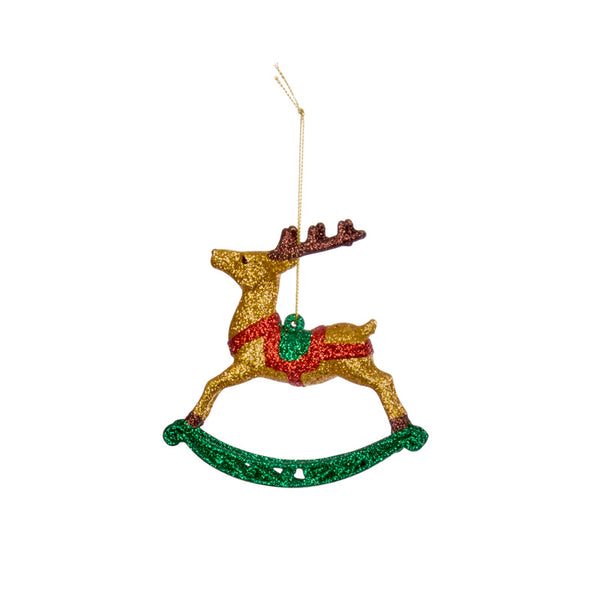 Three Kings Rocking Reindeer Pendant image 0