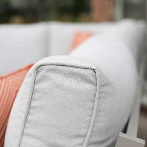 Supremo Melbury Rectangular L-Shaped Corner Modular Outdoor Sofa Set in Taupe image 3