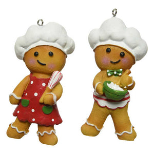 Decoris Hanging Gingerbread Figure (Assorted Designs) image 0