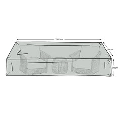 Orchard Life All-Weather Furniture Cover for Mulberry Swivel Barrel Set image 0