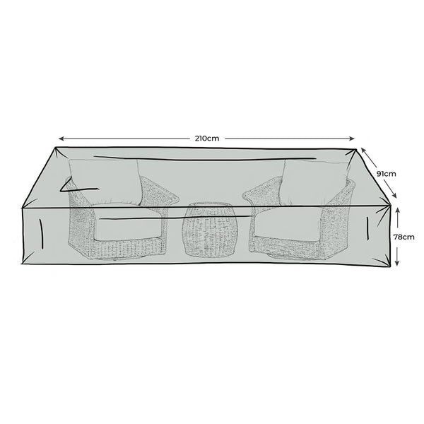 Orchard Life All-Weather Furniture Cover for Mulberry Swivel Barrel Set image 0