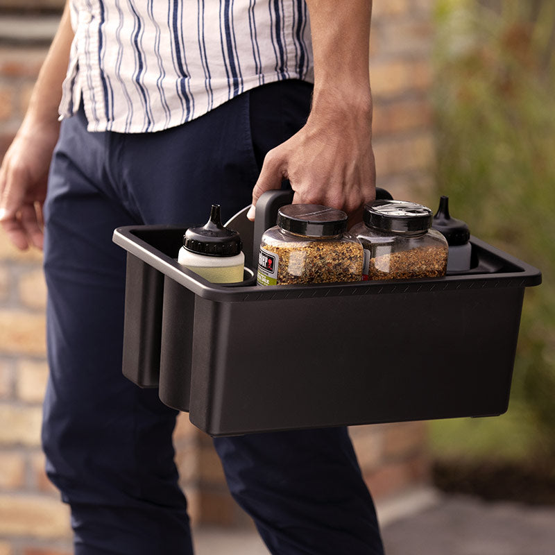 Weber Works Grill Caddy with Tray Lid image 0
