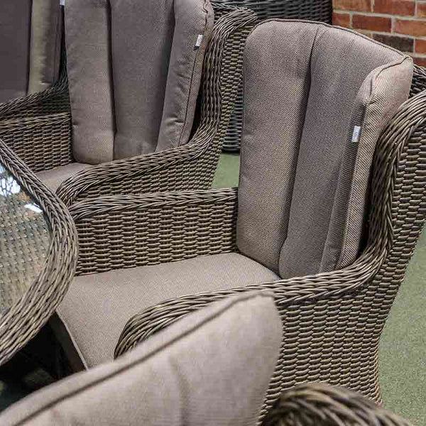 Orchard Life Braeburn 8 Seat Oval Outdoor Dining Set with 230cm Table &amp; Lazy Susan image 3