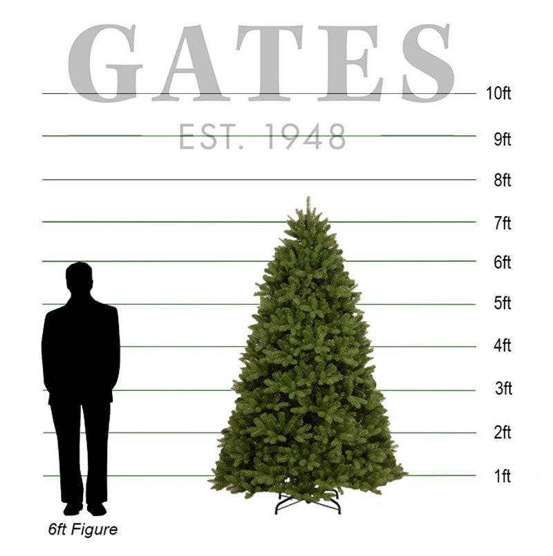National Tree Newberry Spruce Artificial Christmas Tree - 7.5ft image 0