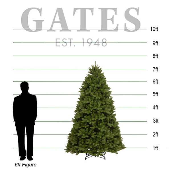 National Tree Newberry Spruce Artificial Christmas Tree - 7.5ft image 1