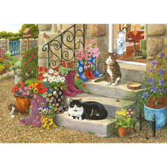 House Of Puzzles Puss 'n' Boots Big 500 Piece Jigsaw Puzzle image 0