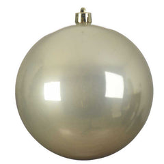 Decoris Large Shatterproof Bauble in Pearl image 0