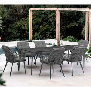 Bramblecrest Oregon 6 Seat Rectangular Garden Dining Set image 5