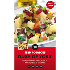 Duke of York First Early Seed Potatoes - Pack of 10 image