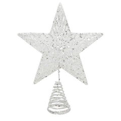 Gisela Graham Iridescent Sparkling Tree Top Star image 0