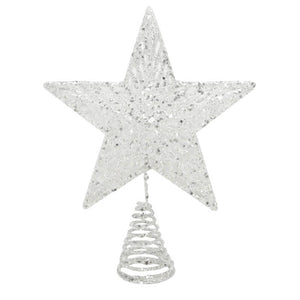Gisela Graham Iridescent Sparkling Tree Top Star image 0