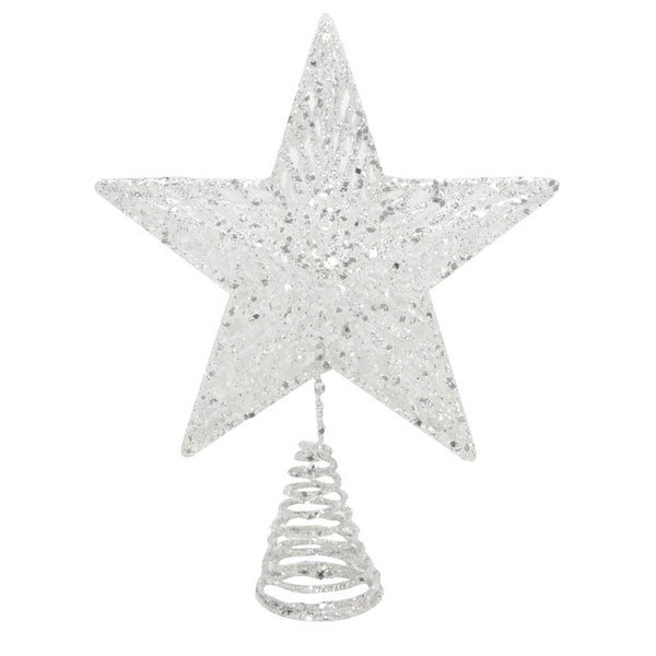 Gisela Graham Iridescent Sparkling Tree Top Star image 0