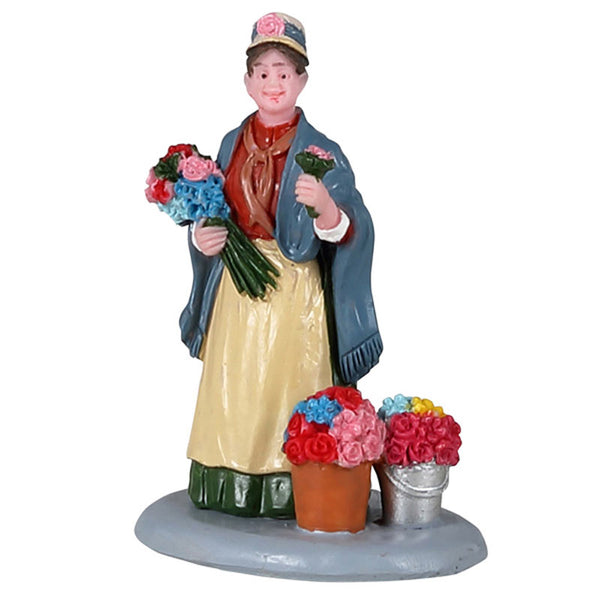 Lemax Flower Seller image 0
