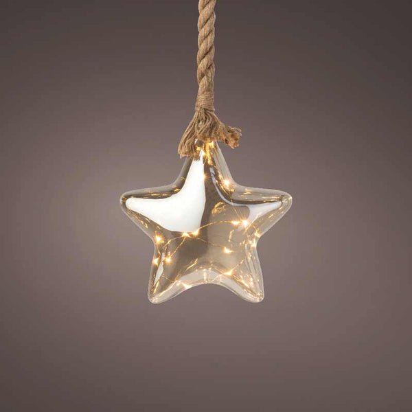 Lumineo Micro LED Hanging Smokey Star image 3