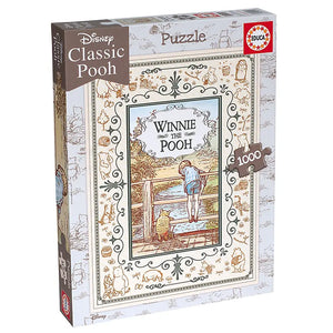 Winnie the Pooh Poohsticks 1000 Piece Jigsaw Puzzle image 0