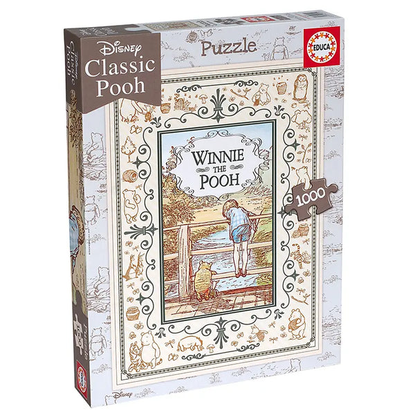 Winnie the Pooh Poohsticks 1000 Piece Jigsaw Puzzle image 0