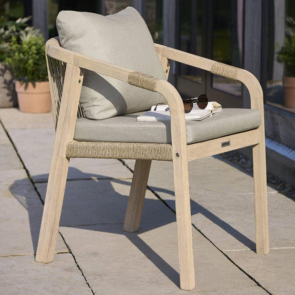 Kettler Cora 2 Seat Round Wooden Bistro Set image 2