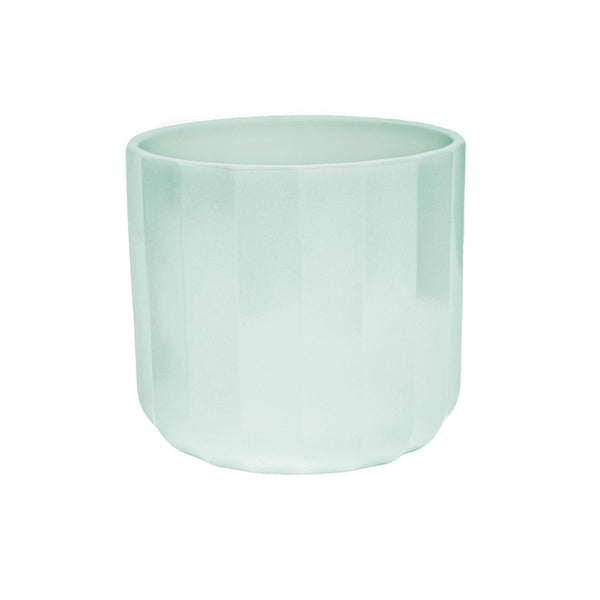 Ivyline Positano Geo Indoor Planter Range - Mint, 12cm image