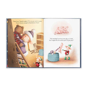 Jellycat Eldo Elf &amp; The Patchwork Bashful Bunny Book image 1