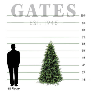 National Tree Cumberland Artificial Christmas Tree - 6.5ft image 1