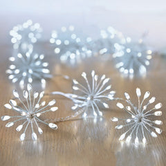 Premier Multi-Action LED ULTRABRIGHTS STARBURST with Timer - White image 0