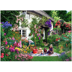 House of Puzzles Teddy Bears' Picnic Big 500 Piece Jigsaw Puzzle image 0