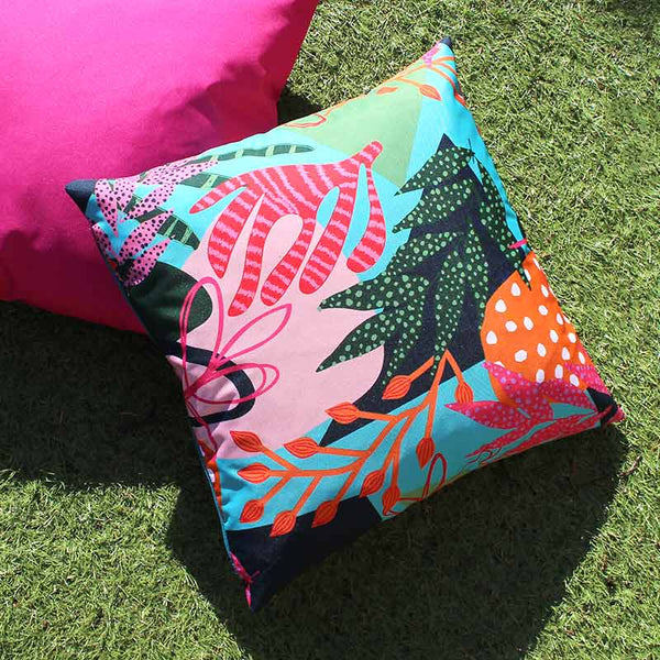 Furn Coralina Outdoor Square Cushion, 43 x 43cm image 2