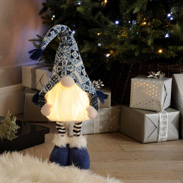 Festive White & Blue Telescopic Gonk (Assorted Designs) image 3