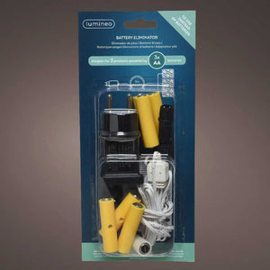 Lumineo Battery Eliminator for Replacing 3 x AA Batteries in 3 Separate Items image 1