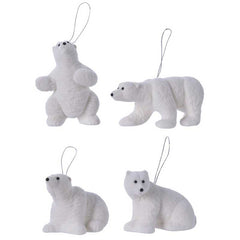 Decoris Hanging Polar Bear (Assorted Designs) image 0