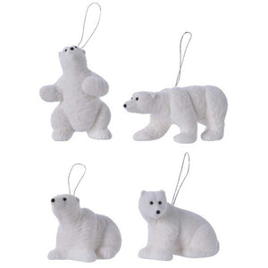 Decoris Hanging Polar Bear (Assorted Designs) image 0