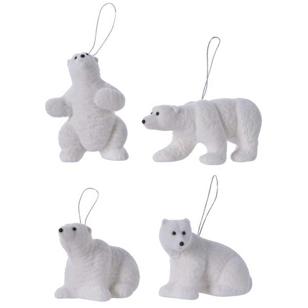 Decoris Hanging Polar Bear (Assorted Designs) image 0