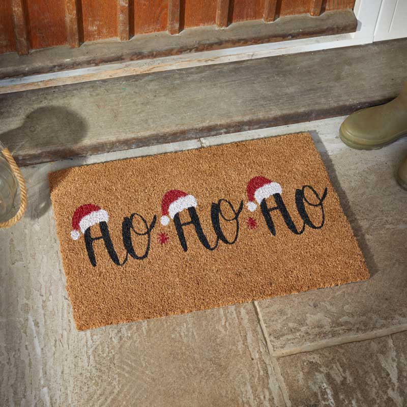 Three Kings Ho Ho Ho! Doormat image 0