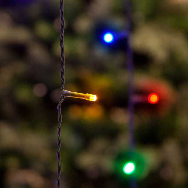 SnowTime 300 Connectable LED Twinkling Lights - Multi-Coloured image 1